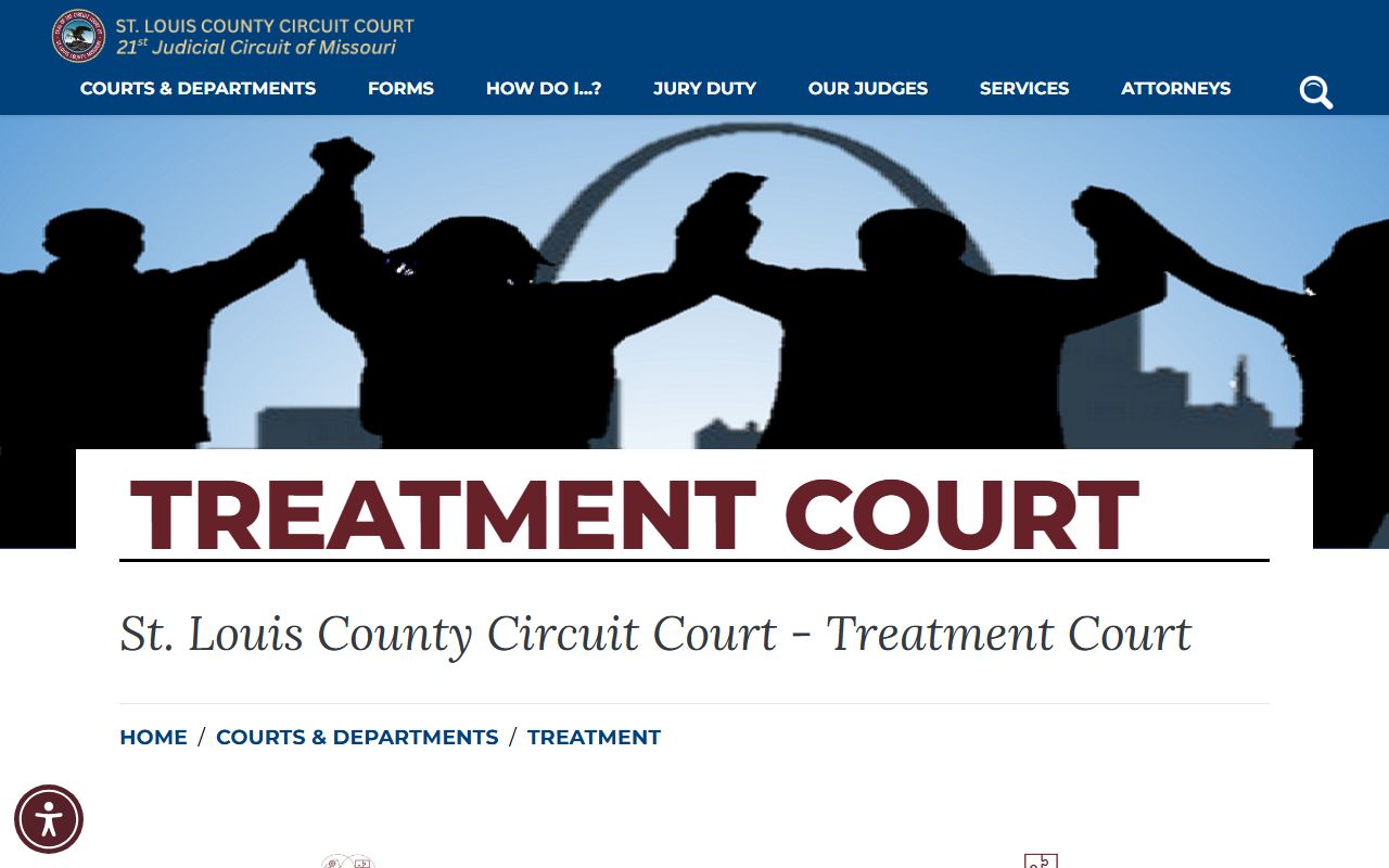St. Louis County criminal court records treatment court programs